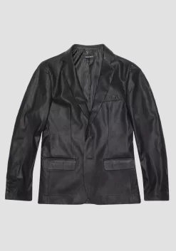 Hombre Antony Morato Chaquetas Y Chalecos*Chaqueta Slim Fit Zelda De Tejido De Piel Sintetica