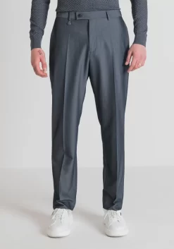 Hombre Antony Morato Pantalones*Pantalones Relaxed Fit Evan De Tejido Elastico Efecto Vaquero