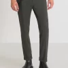 Hombre Antony Morato Pantalones*Pantalones Slim Fit Rad Tobilleros Con Pliegue Central